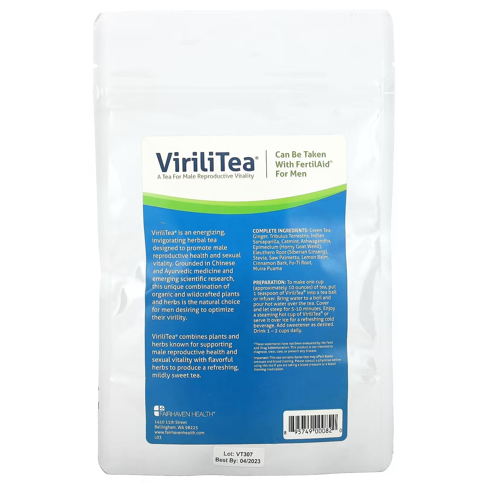 فيرهافن هيلث‏ ViriliTea شاي طبي للرجال 120 جرام - 2